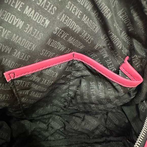 NWOT Steve Madden  Pink Quilted Women's Backpack - Picture 9 of 14